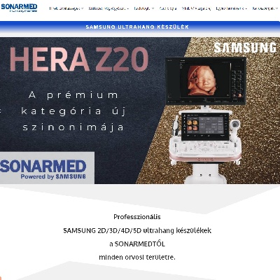 SONARMED - új honlap